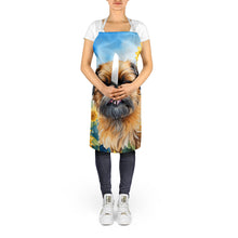 Load image into Gallery viewer, Brussels Griffon in Sunflowers Apron – Artist-Designed Kitchen, BBQ &amp; Craft Apron