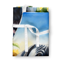 Load image into Gallery viewer, Cane Corso in Sunflowers Apron – Artist-Designed Kitchen, BBQ &amp; Craft Apron