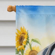 Load image into Gallery viewer, Cane Corso in Sunflowers House Flag