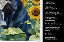 Load image into Gallery viewer, Cane Corso in Sunflowers Kitchen Towel