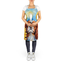 Load image into Gallery viewer, Cavalier Spaniel in Sunflowers Apron – Artist-Designed Kitchen, BBQ &amp; Craft Apron