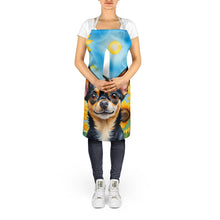Load image into Gallery viewer, Chihuahua in Sunflowers Apron – Artist-Designed Kitchen, BBQ &amp; Craft Apron