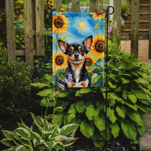 Load image into Gallery viewer, Chihuahua in Sunflowers Garden Flag – Bright Dog-Themed Yard Decor