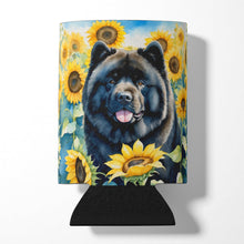 Load image into Gallery viewer, Chow Chow in Sunflowers Can or Bottle Hugger