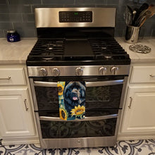Load image into Gallery viewer, Chow Chow in Sunflowers Kitchen Towel