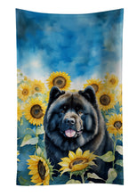 Load image into Gallery viewer, Chow Chow in Sunflowers Kitchen Towel
