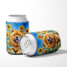 Load image into Gallery viewer, Chow Chow in Sunflowers Can or Bottle Hugger