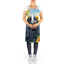 Load image into Gallery viewer, Cocker Spaniel in Sunflowers Apron – Artist-Designed Kitchen, BBQ &amp; Craft Apron