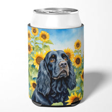 Load image into Gallery viewer, Cocker Spaniel in Sunflowers Can or Bottle Hugger