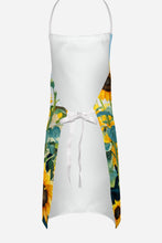Load image into Gallery viewer, Collie in Sunflowers Apron – Artist-Designed Kitchen, BBQ &amp; Craft Apron
