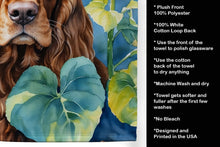 Load image into Gallery viewer, English Cocker Spaniel in Sunflowers Kitchen Towel