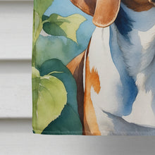 Load image into Gallery viewer, English Foxhound in Sunflowers House Flag