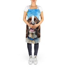 Load image into Gallery viewer, English Springer Spaniel in Sunflowers Apron – Artist-Designed Kitchen, BBQ &amp; Craft Apron
