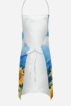 Load image into Gallery viewer, Fox Terrier in Sunflowers Apron – Artist-Designed Kitchen, BBQ &amp; Craft Apron