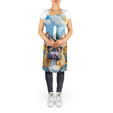 Load image into Gallery viewer, French Bulldog in Sunflowers Apron – Artist-Designed Kitchen, BBQ &amp; Craft Apron