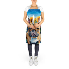Load image into Gallery viewer, French Bulldog in Sunflowers Apron – Artist-Designed Kitchen, BBQ &amp; Craft Apron