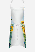 Load image into Gallery viewer, Goldendoodle in Sunflowers Apron – Artist-Designed Kitchen, BBQ &amp; Craft Apron