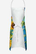 Load image into Gallery viewer, Greyhound in Sunflowers Apron – Artist-Designed Kitchen, BBQ &amp; Craft Apron