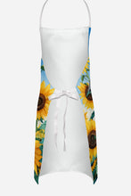 Load image into Gallery viewer, Greyhound in Sunflowers Apron – Artist-Designed Kitchen, BBQ &amp; Craft Apron