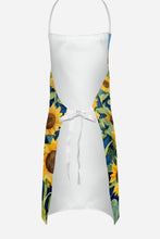 Load image into Gallery viewer, Havanese in Sunflowers Apron – Artist-Designed Kitchen, BBQ &amp; Craft Apron