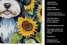 Load image into Gallery viewer, Havanese in Sunflowers Kitchen Towel