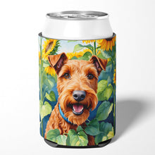 Load image into Gallery viewer, Irish Terrier in Sunflowers Can or Bottle Hugger