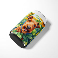 Load image into Gallery viewer, Irish Terrier in Sunflowers Can or Bottle Hugger