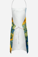 Load image into Gallery viewer, Irish Wolfhound in Sunflowers Apron – Artist-Designed Kitchen, BBQ &amp; Craft Apron