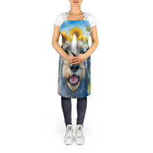Load image into Gallery viewer, Irish Wolfhound in Sunflowers Apron – Artist-Designed Kitchen, BBQ &amp; Craft Apron