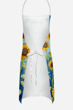Load image into Gallery viewer, Komondor in Sunflowers Apron – Artist-Designed Kitchen, BBQ &amp; Craft Apron