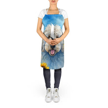Load image into Gallery viewer, Komondor in Sunflowers Apron – Artist-Designed Kitchen, BBQ &amp; Craft Apron