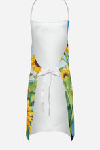 Load image into Gallery viewer, Labrador Retriever in Sunflowers Apron – Artist-Designed Kitchen, BBQ &amp; Craft Apron