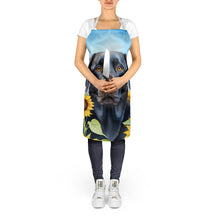 Load image into Gallery viewer, Labrador Retriever in Sunflowers Apron – Artist-Designed Kitchen, BBQ &amp; Craft Apron