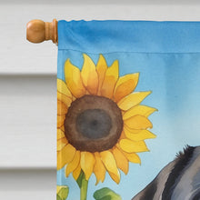Load image into Gallery viewer, Labrador Retriever in Sunflowers House Flag