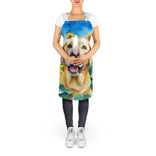 Load image into Gallery viewer, Labrador Retriever in Sunflowers Apron – Artist-Designed Kitchen, BBQ &amp; Craft Apron