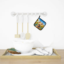 Load image into Gallery viewer, Lakeland Terrier in Sunflowers Pot Holders - Set of 2 Decorative Kitchen Helpers | Made in the USA