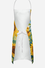 Load image into Gallery viewer, Lhasa Apso in Sunflowers Apron – Artist-Designed Kitchen, BBQ &amp; Craft Apron