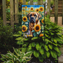 Load image into Gallery viewer, Mastiff in Sunflowers Garden Flag – Bright Dog-Themed Yard Decor