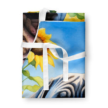 Load image into Gallery viewer, Neapolitan Mastiff in Sunflowers Apron – Artist-Designed Kitchen, BBQ &amp; Craft Apron