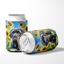 Load image into Gallery viewer, Neapolitan Mastiff in Sunflowers Can or Bottle Hugger