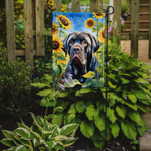Load image into Gallery viewer, Neapolitan Mastiff in Sunflowers Garden Flag – Bright Dog-Themed Yard Decor