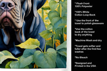 Load image into Gallery viewer, Neapolitan Mastiff in Sunflowers Kitchen Towel