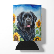 Load image into Gallery viewer, Newfoundland in Sunflowers Can or Bottle Hugger