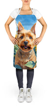 Load image into Gallery viewer, Norwich Terrier in Sunflowers Apron – Artist-Designed Kitchen, BBQ &amp; Craft Apron