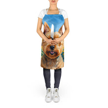 Load image into Gallery viewer, Norwich Terrier in Sunflowers Apron – Artist-Designed Kitchen, BBQ &amp; Craft Apron