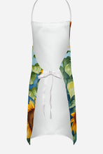 Load image into Gallery viewer, Nova Scotia Duck Toller in Sunflowers Apron – Artist-Designed Kitchen, BBQ &amp; Craft Apron