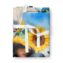 Load image into Gallery viewer, Papillon in Sunflowers Apron – Artist-Designed Kitchen, BBQ &amp; Craft Apron