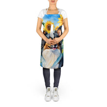 Load image into Gallery viewer, Papillon in Sunflowers Apron – Artist-Designed Kitchen, BBQ &amp; Craft Apron