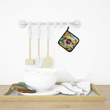 Load image into Gallery viewer, Pekingese in Sunflowers Pot Holders - Set of 2 Decorative Kitchen Helpers | Made in the USA