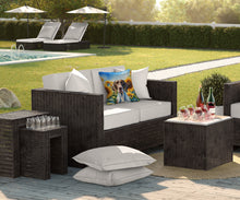 Load image into Gallery viewer, Pointer in Sunflowers Throw Pillow